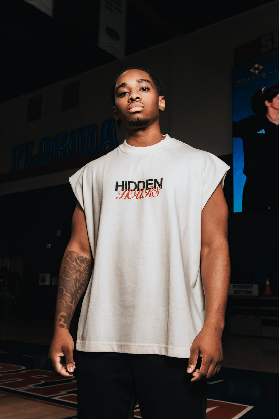 ‘UNSEEN’ CUT-OFF TEE