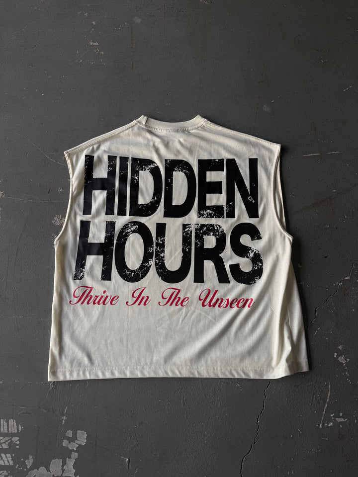 ‘UNSEEN’ CUT-OFF TEE
