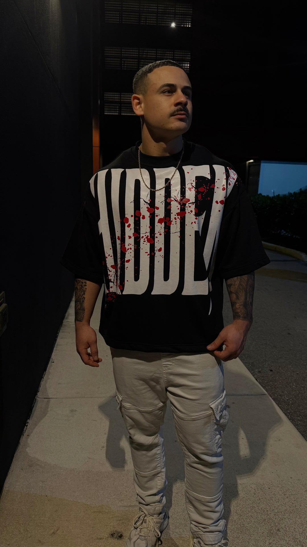 ‘SPLATTER’ TEE