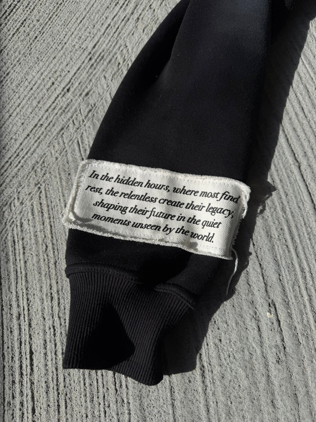 DISTRESSED HIDDEN HOURS HOODIE