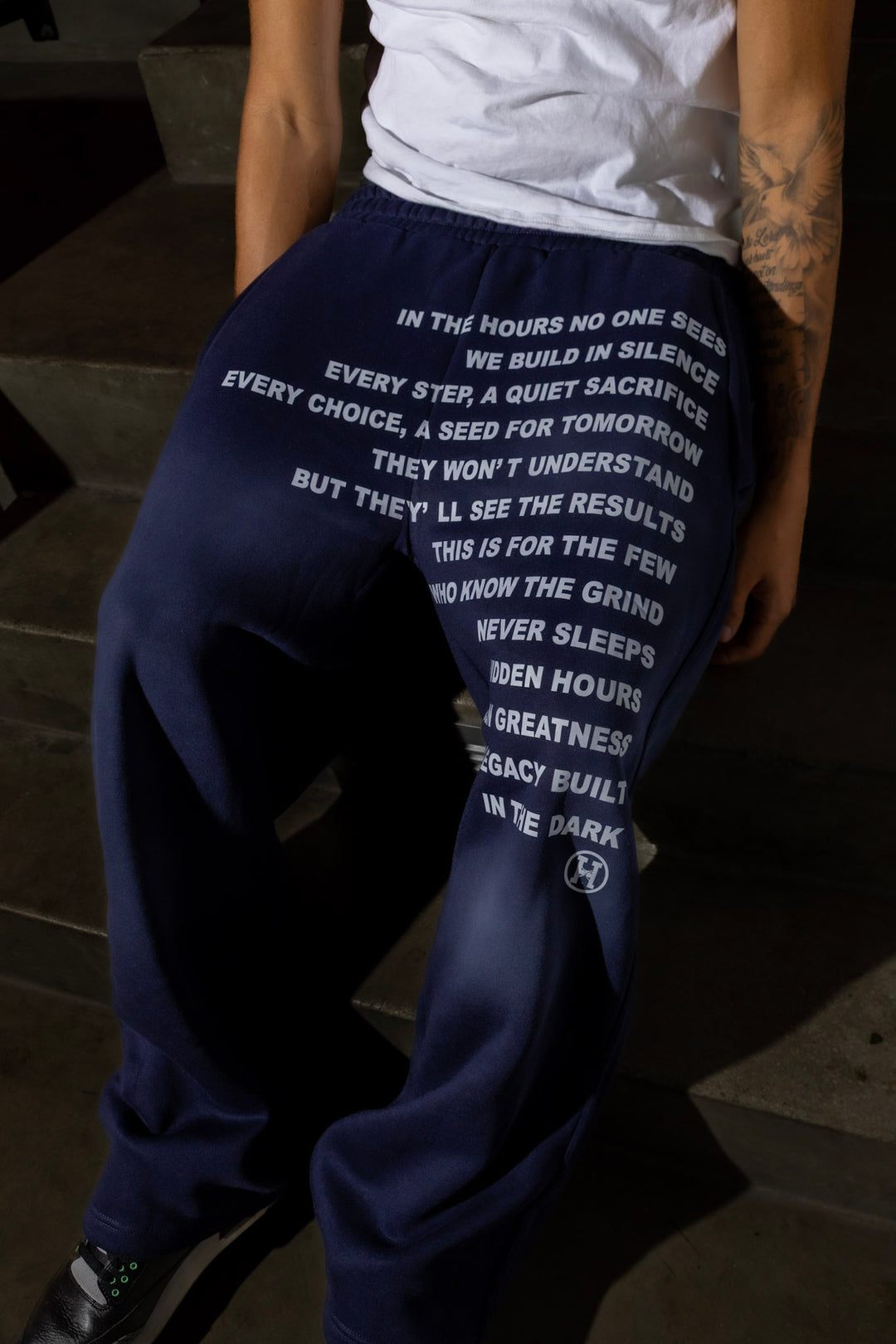 ‘ETHOS’ BAGGY SWEATPANTS