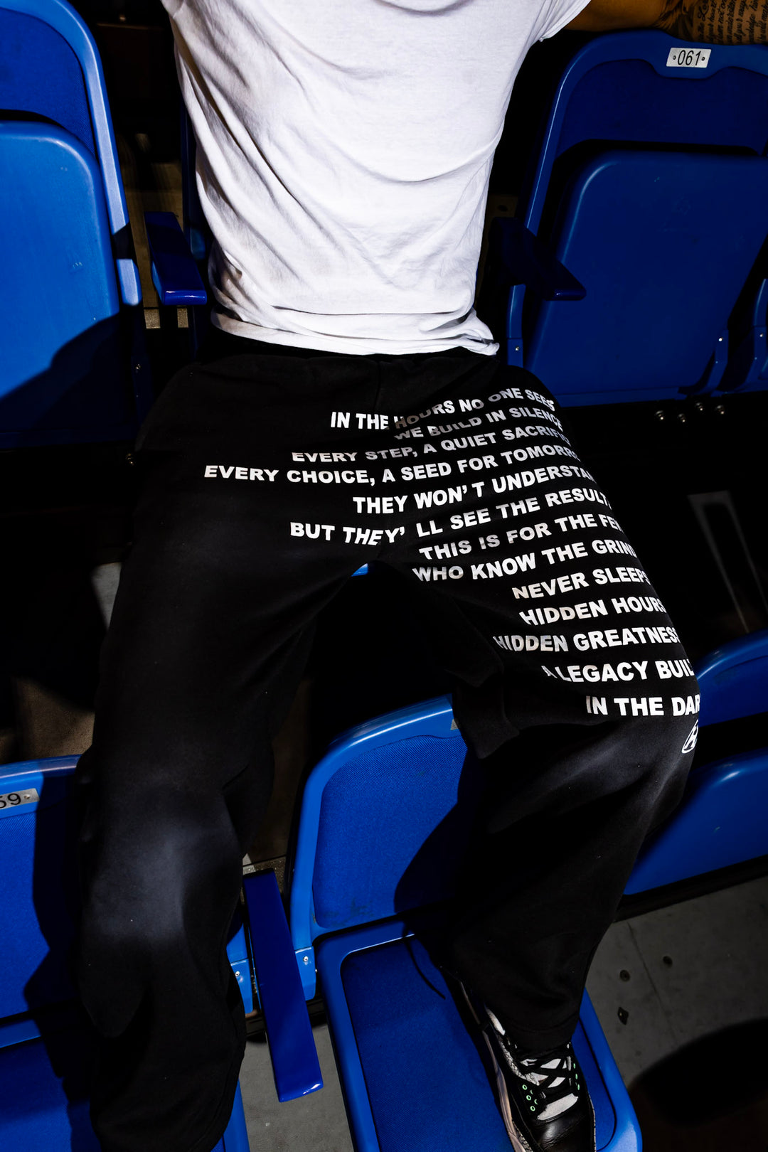 ‘ETHOS’ BAGGY SWEATPANTS