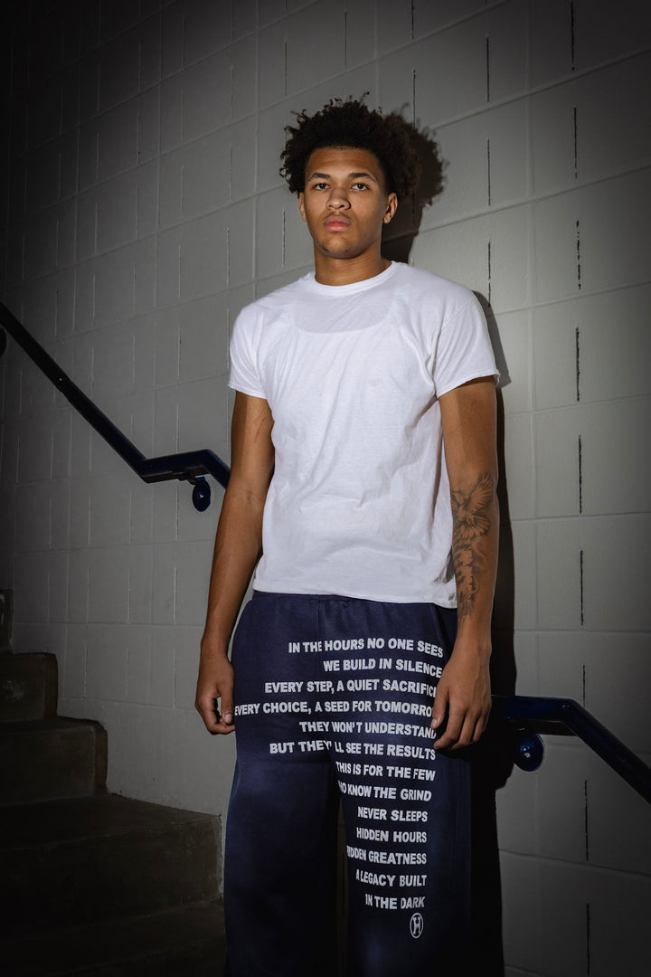 ‘ETHOS’ BAGGY SWEATPANTS